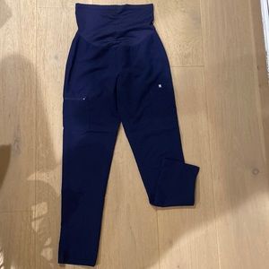 Maternity Figs Scrubs - Navy Blue/ SMALL TALL